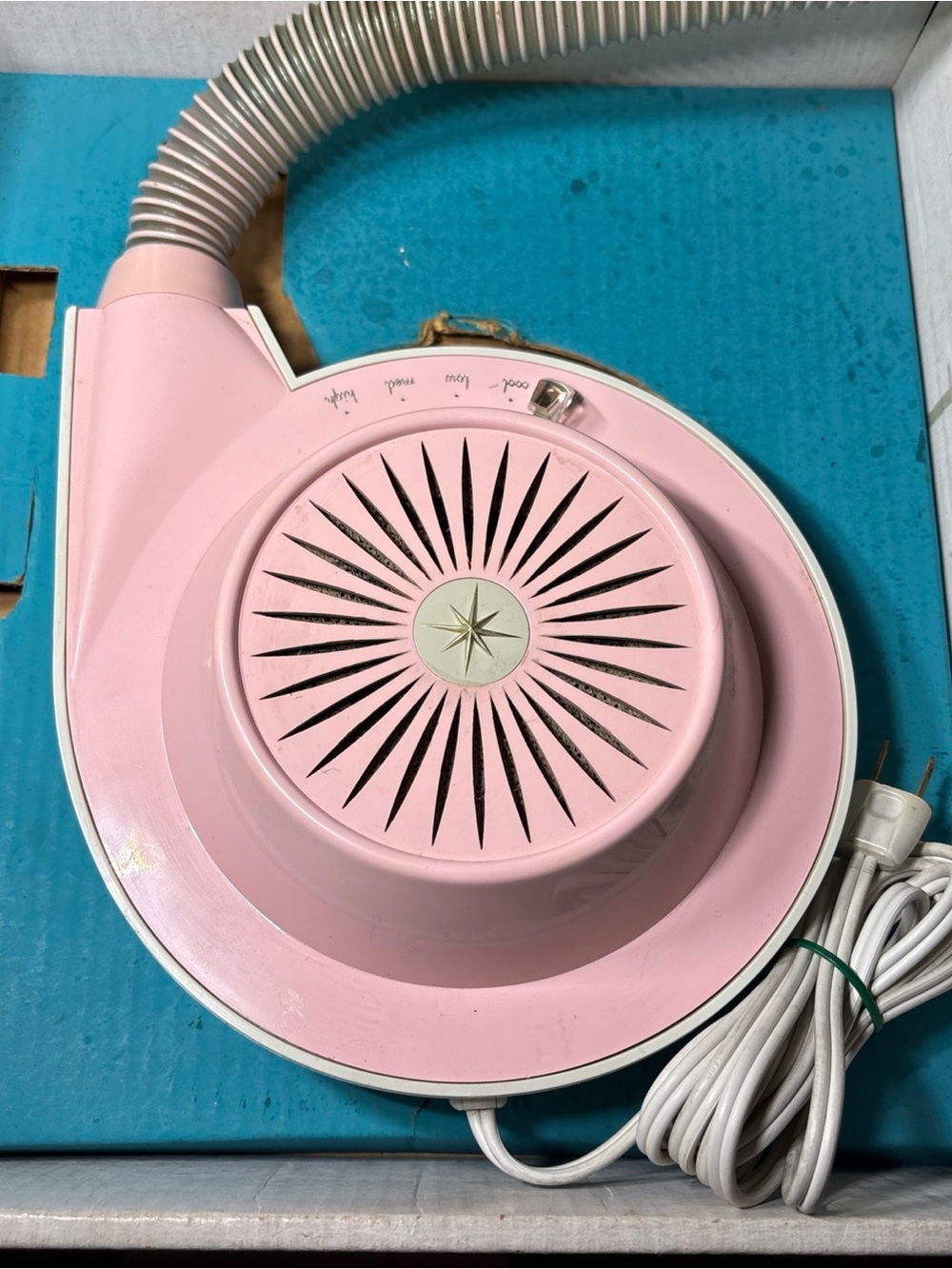 Vintage General Electric Home Hair Dryer HD-1 - Picture 2 of 6